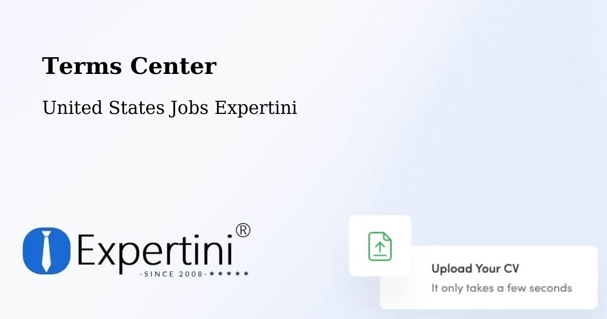 Terms of Service – Eufaula - United States Jobs Expertini